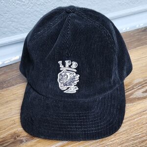 NWOT IPD Tiger Hat Black Corduroy